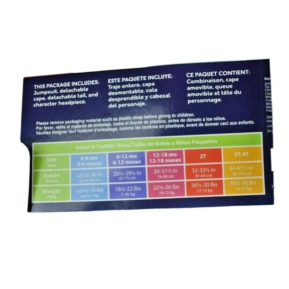 Disguise 2 Pc PJ Masks "Catboy" Infant Costume 2T New (Dress Up) - Picture 4 of 6